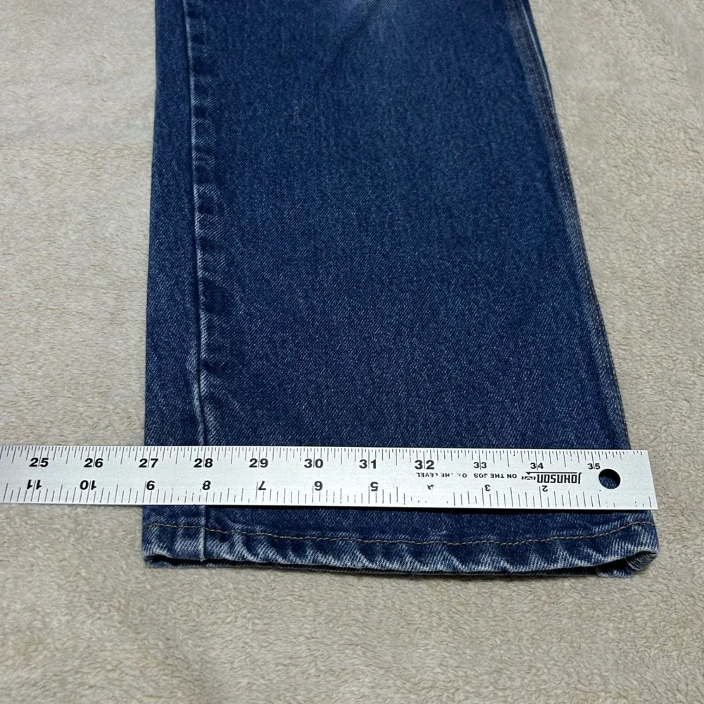 Wrangler Riggs Workwear Jeans Mens 40 30 Blue Carpenter Denim 3W050AI